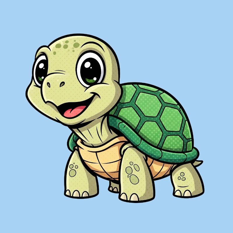 Cute turtle animation