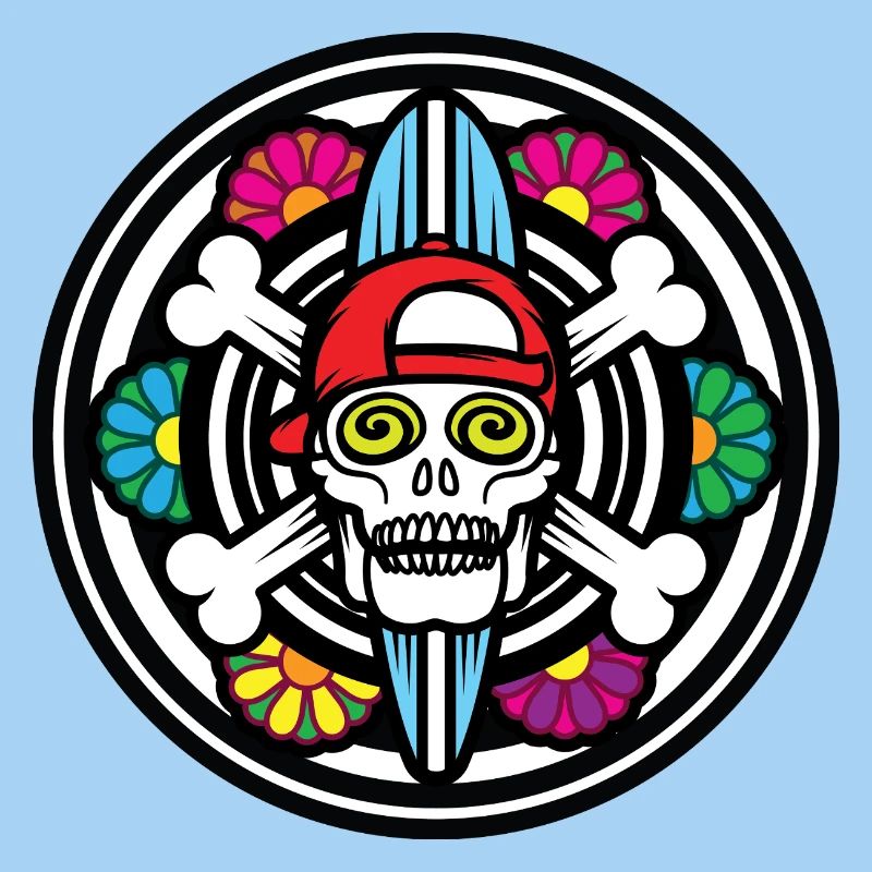 Surf Schädel