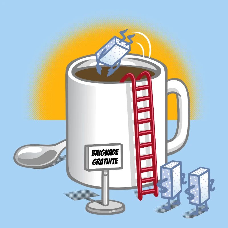 Coffee and sugar