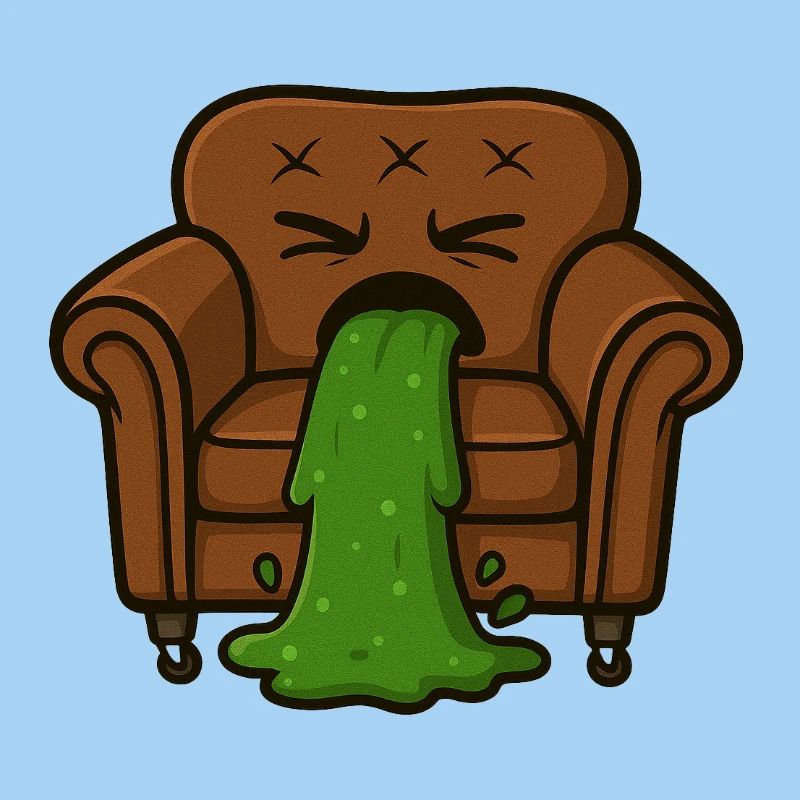 Couchi vomit