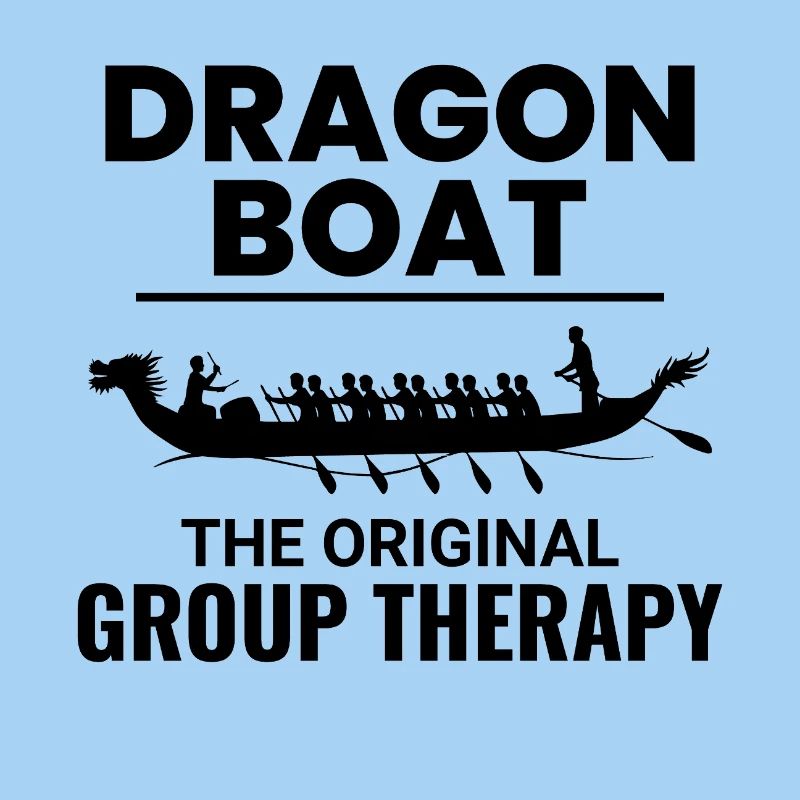 Drachenboot-Rennmannschaft