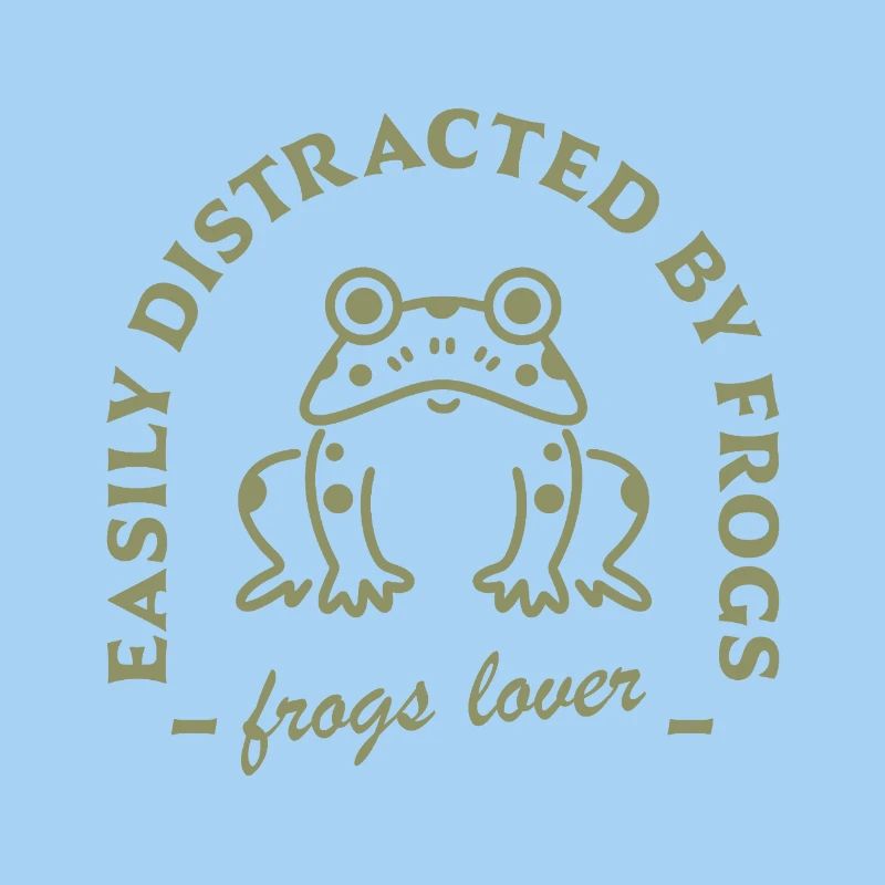 Frog lover funny quotes cute cottagecore aesthetic