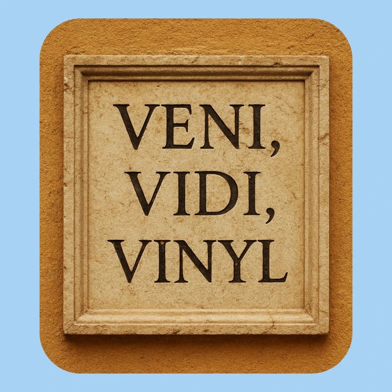 Veni, Vidi, Vinyle