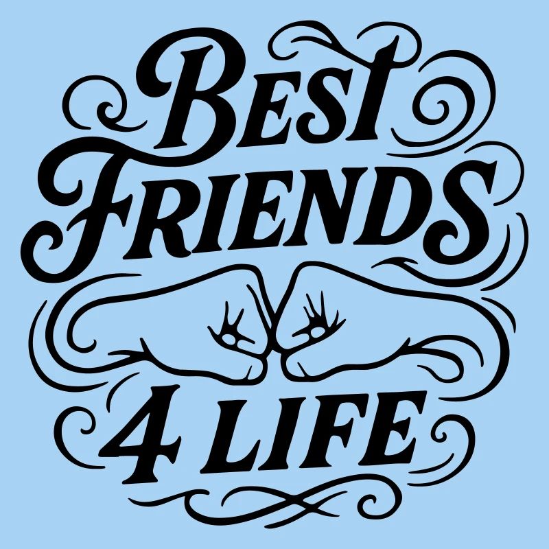 Beste Freunde Faustschlag