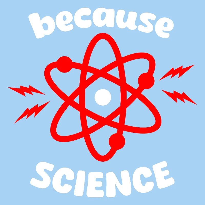 Because Science Atom Rouge