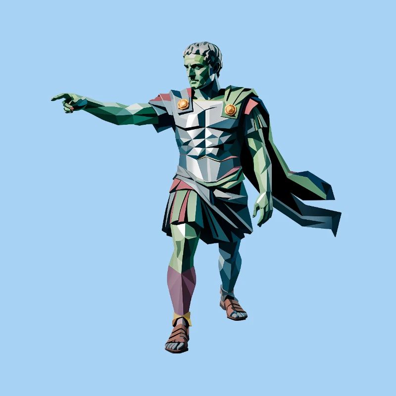 Caesar - Cooles Geschichtslogo