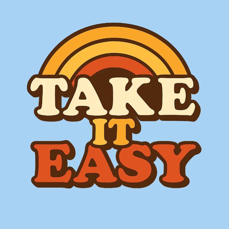 Take It Easy Retro Design