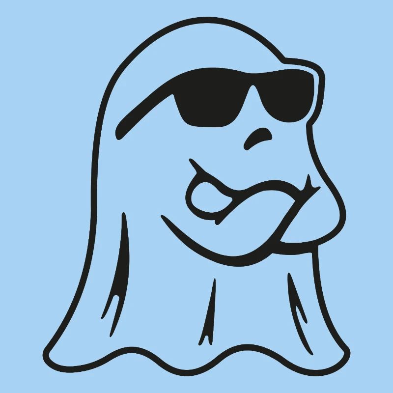 Cool Ghost with Sunglasses – Halloween