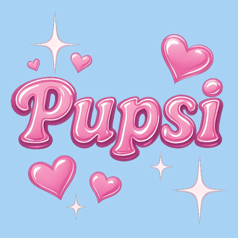 Conception du surnom pupsi/y2k