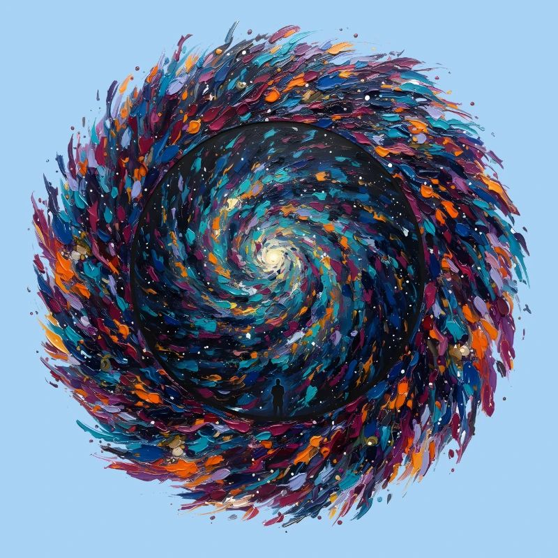 Tourbillons de couleurs de l’infini
