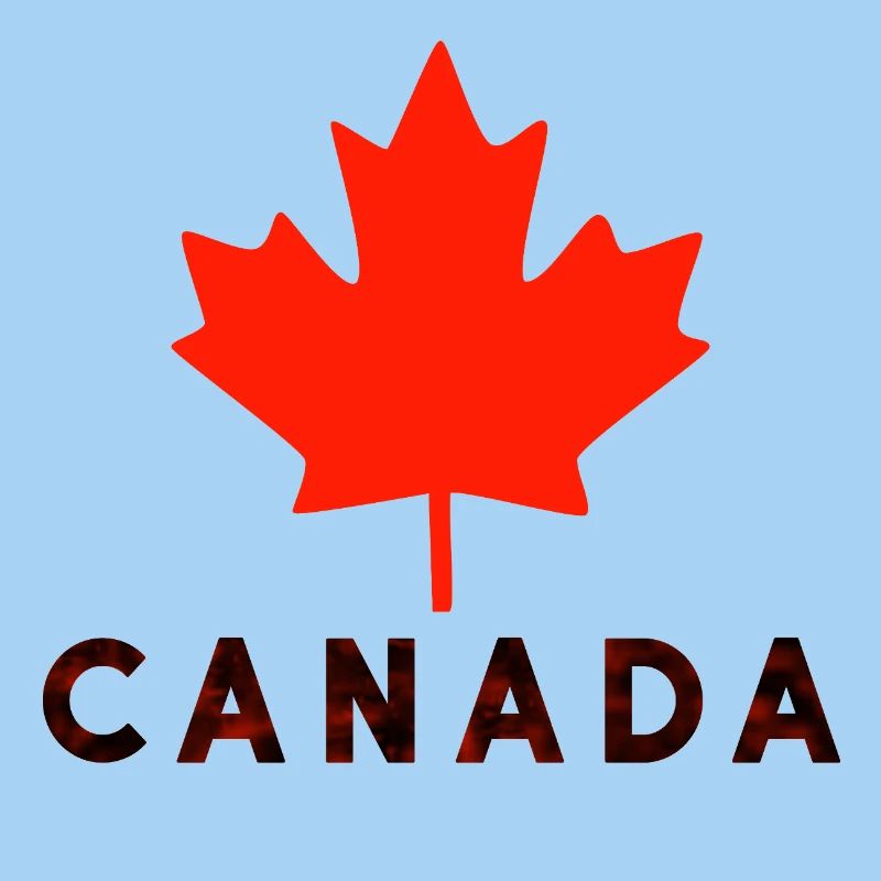 Red Maple Leaf Canada T-Shirt