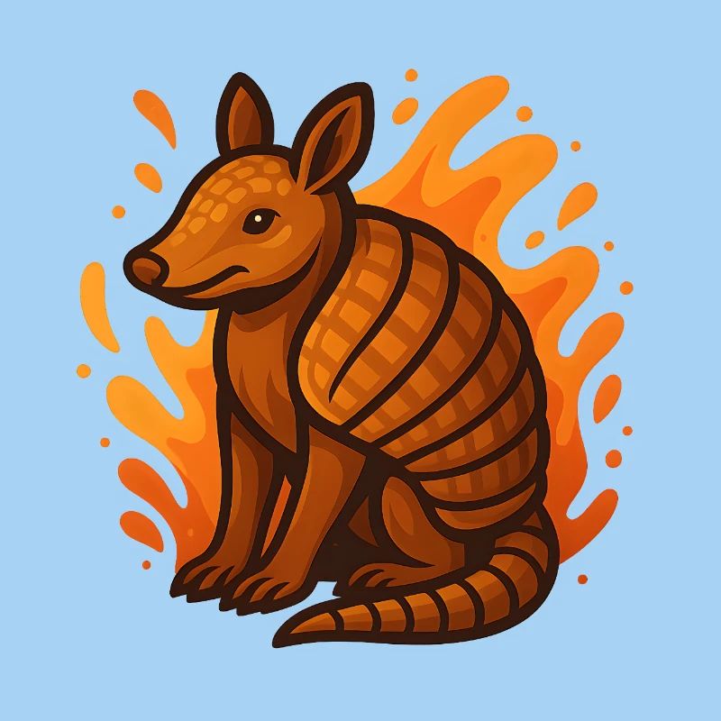 Flaming Armadillo