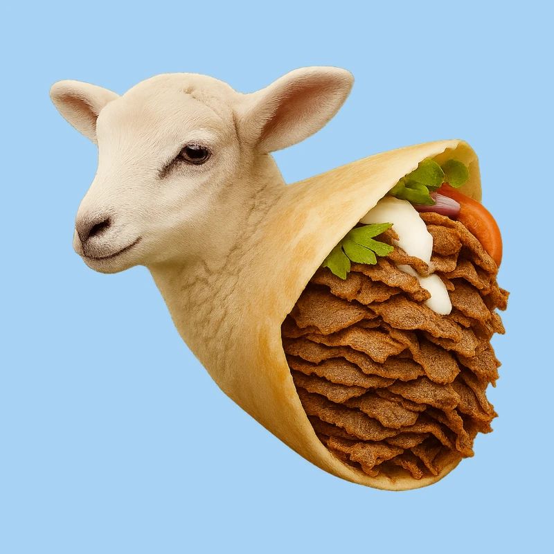 Lamb kebab | Reduced meat consumption