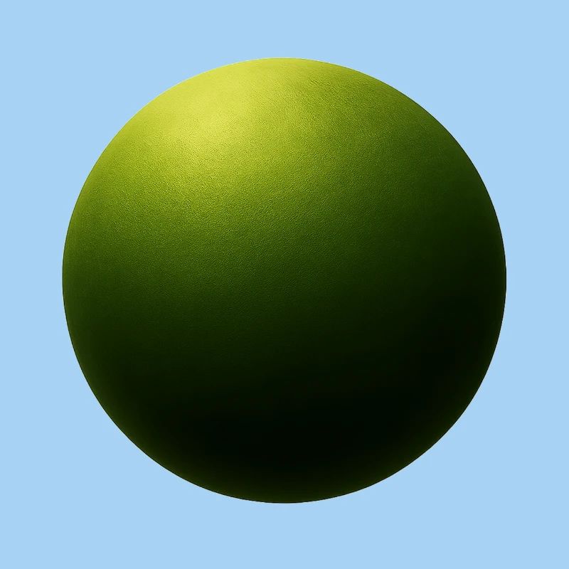 Smaragdkugel Lichtschatten