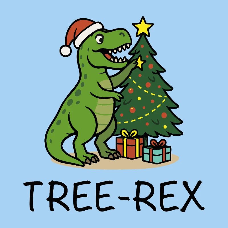 Tree-Rex – Ugly Christmas Style