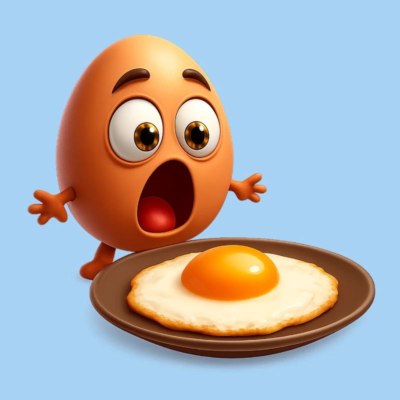 Upset Egg