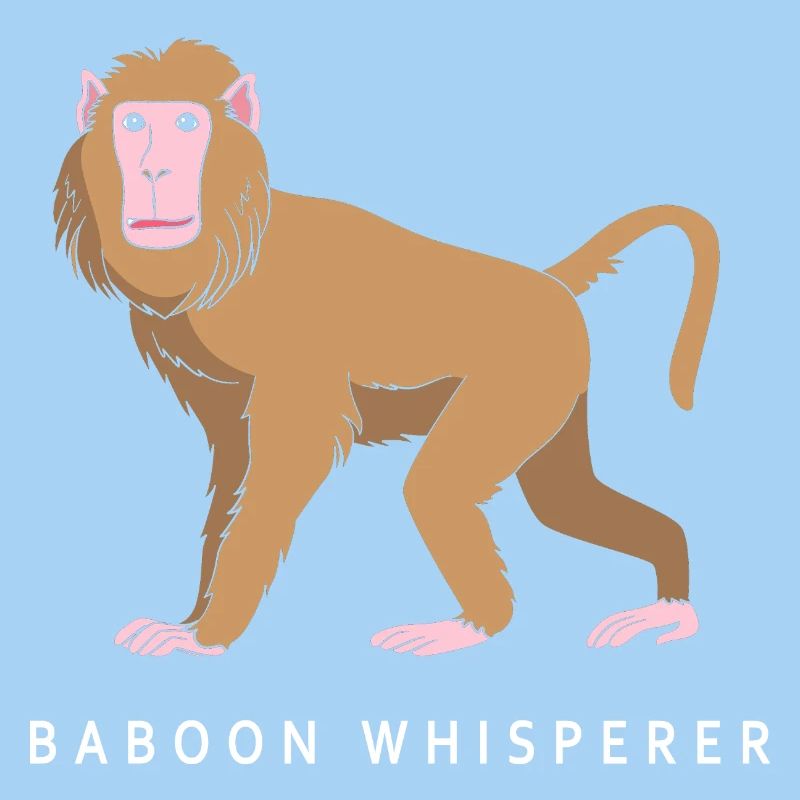 Baboon Pavian Primat Affe Affen