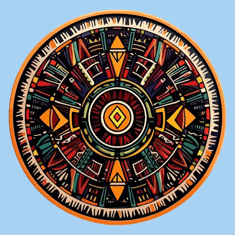 Mandala Feuerkreis