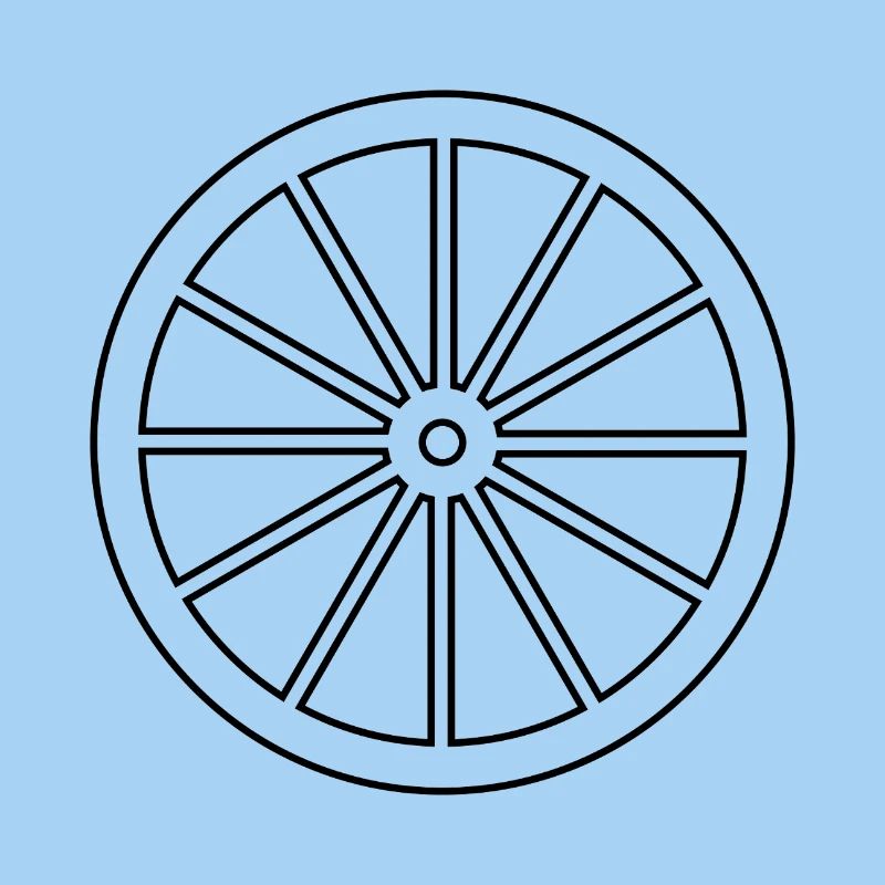 Roue de chariot