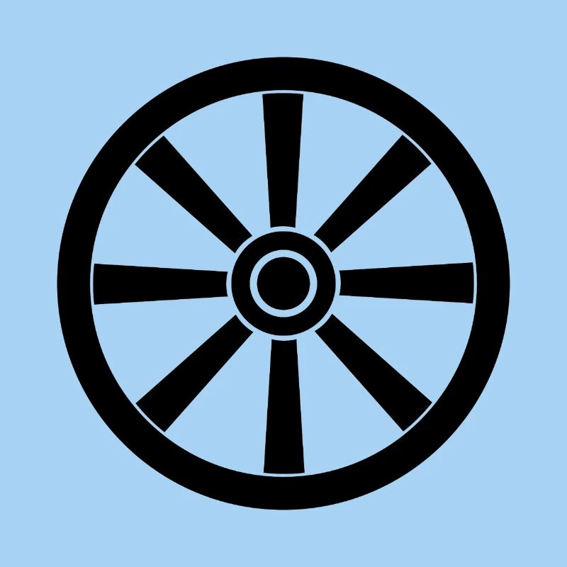 Roue de chariot