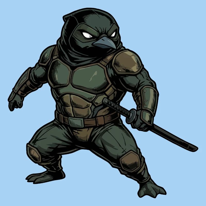 Ninja Pingouin Féroce