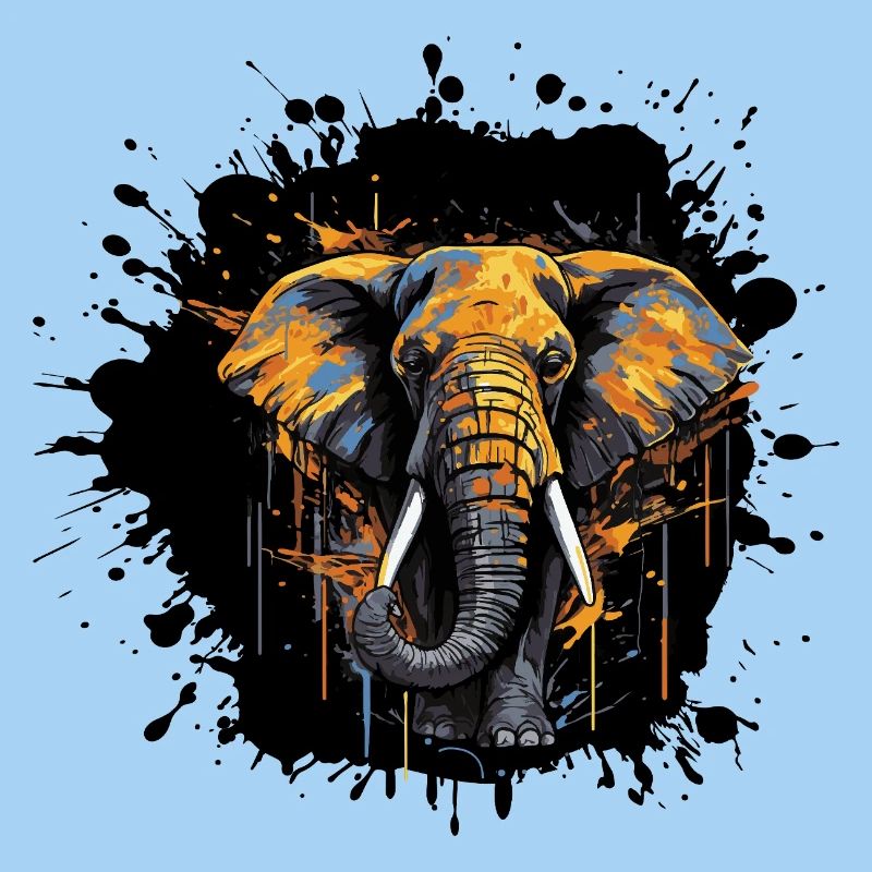 Éclaboussure d’éléphant