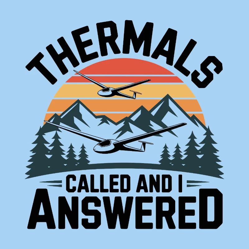 Glider thermals call, I answer – gliding