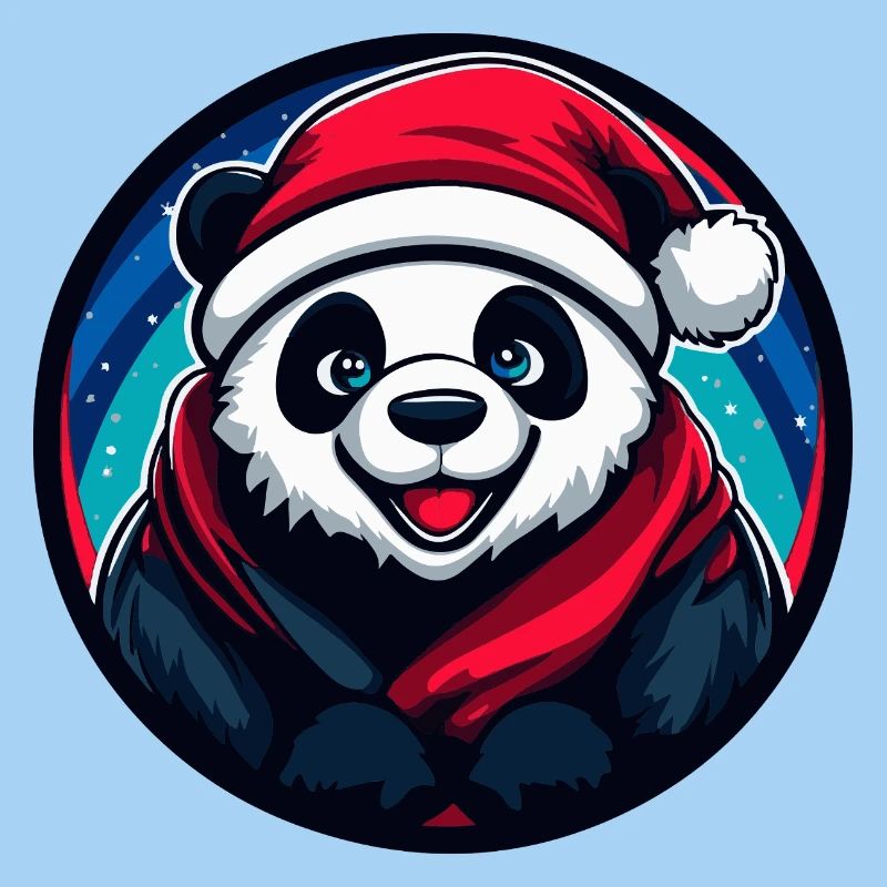 Panda Santa Fest Design
