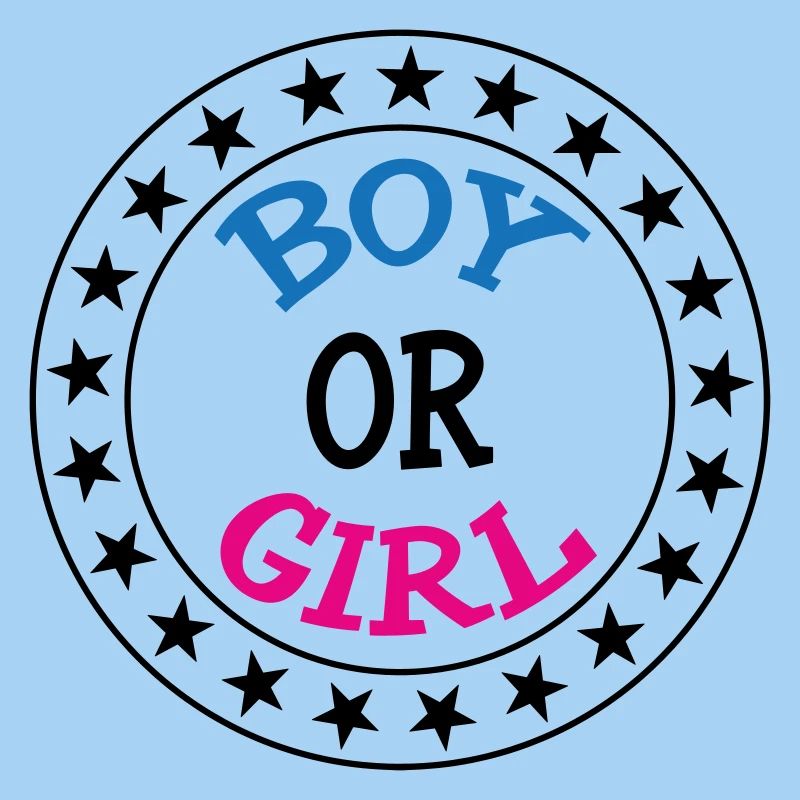 Junge oder Mädchen? Schwangerschaftsgeburt Schwanger