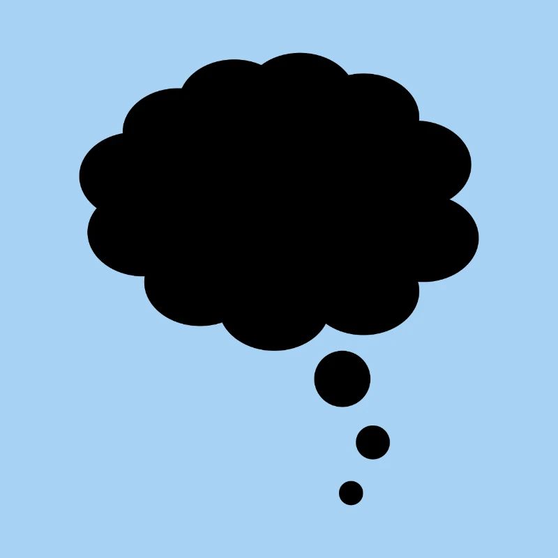 Thought bubble