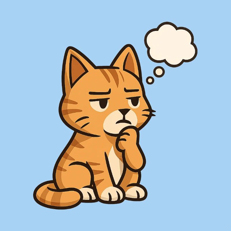 Nachdenkliche-Katze