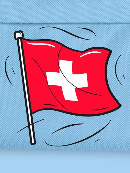 Swiss Flag Patriot Design