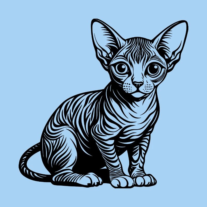 Sphynx-Katze