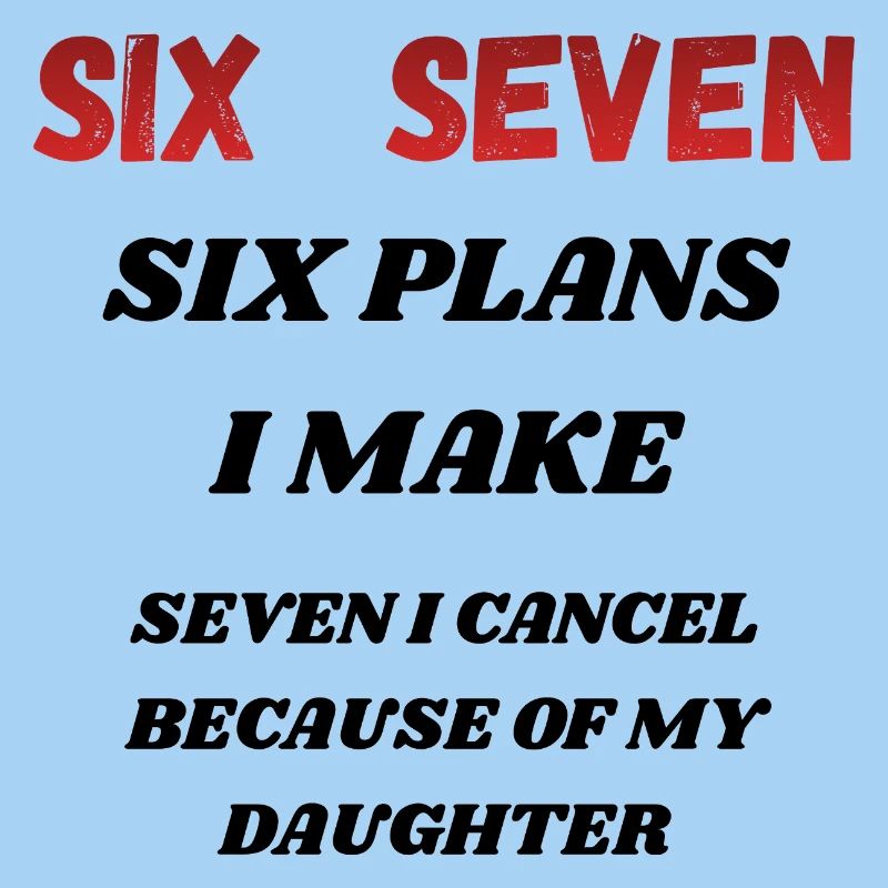 Sechs Sieben, roter Gradient