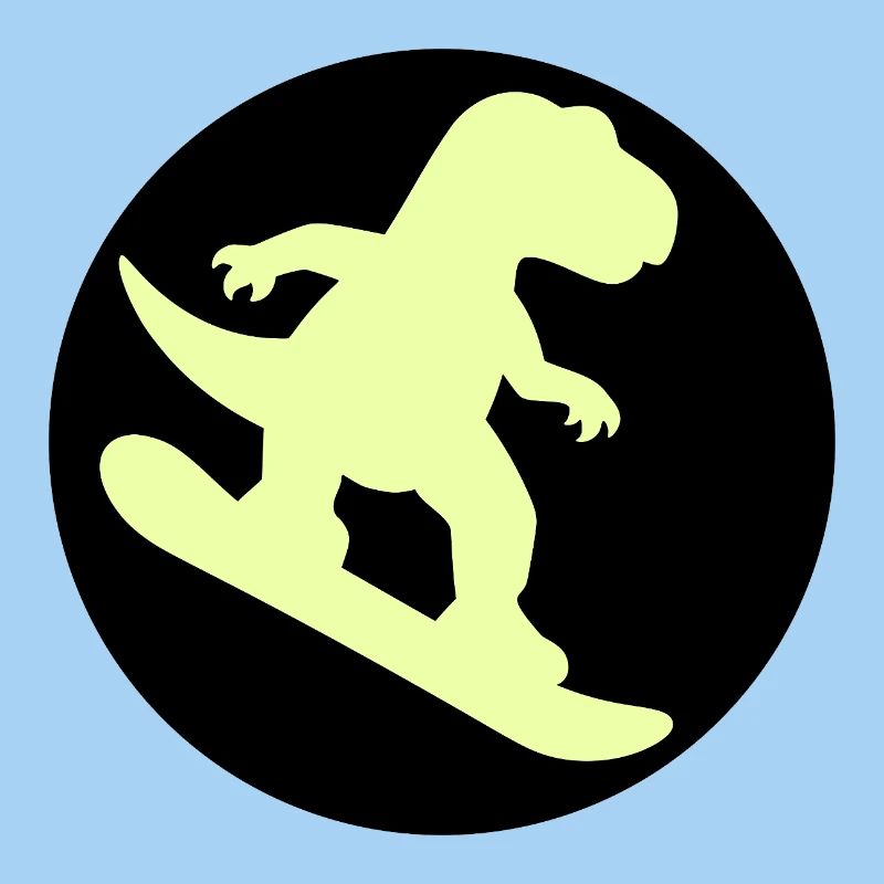 Kinder Snowboard Dinosaurier
