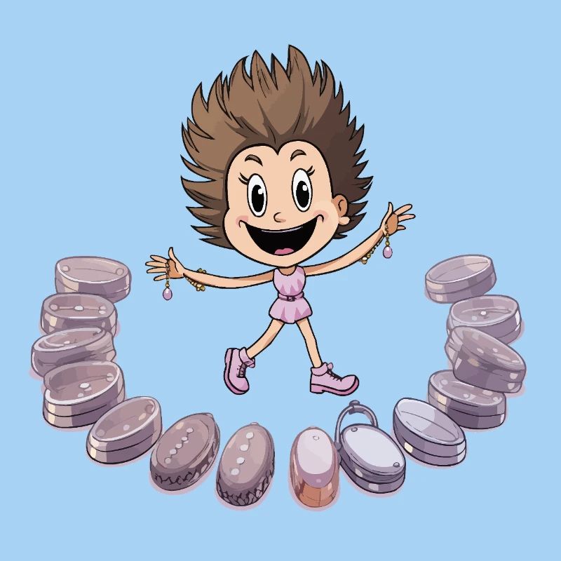 Macaron Tanzmädchen