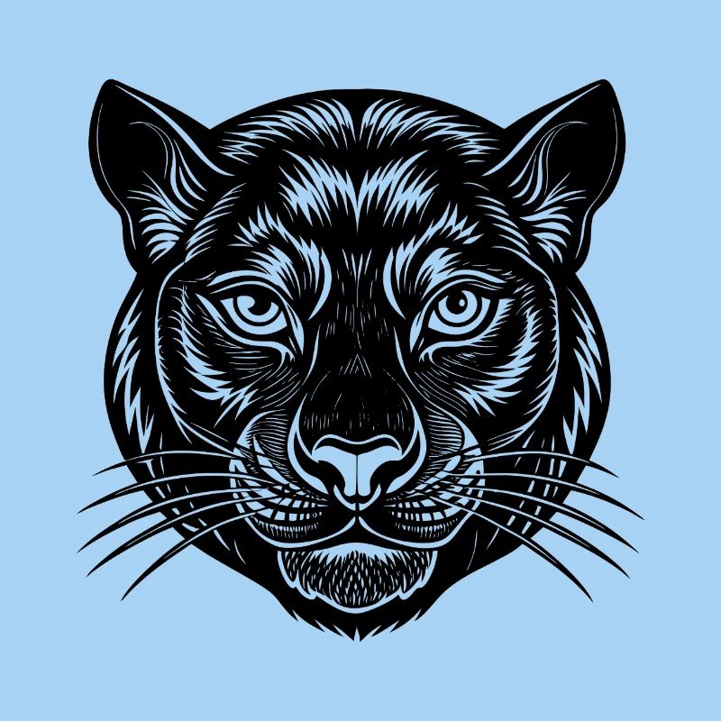 Visage de panthère