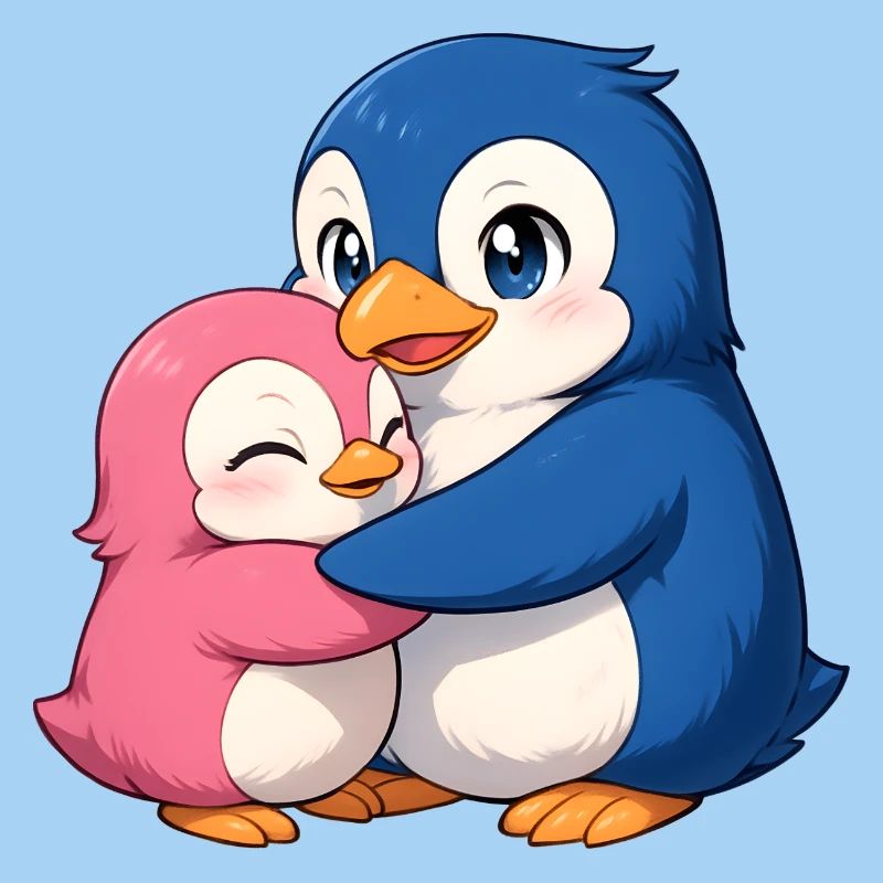 Kuschelige Pinguinfreunde