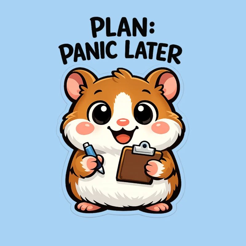 Plan: Panik Später Hamster