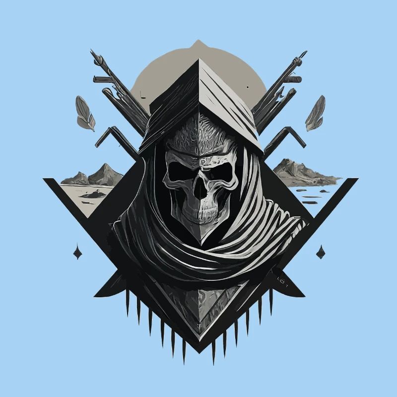Desert Veiled Skeleton