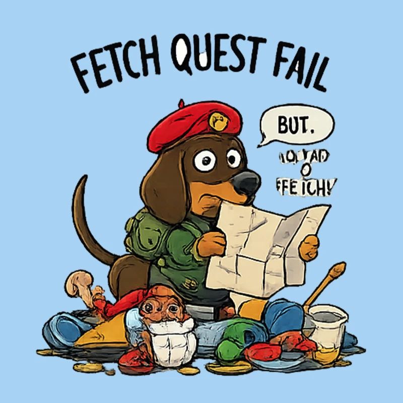 Hol-Quest-Fehlschlag Welpe