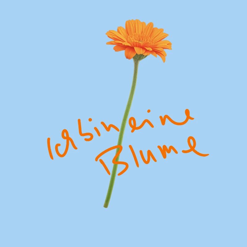 Ich bin eine Blume … geschenkidee Valentinstag 