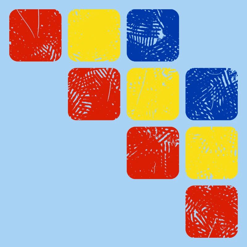 Farben Ornament Muster - Grundfarben