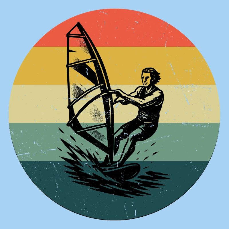 Modern Windsurfing Artwork