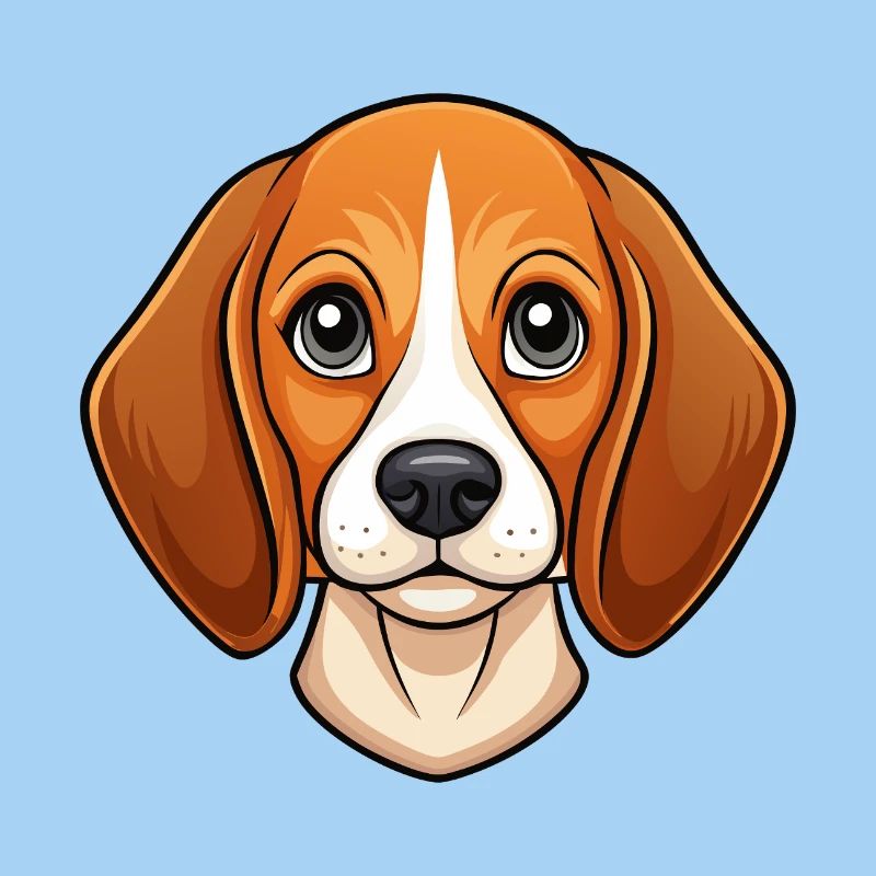 Beagle face