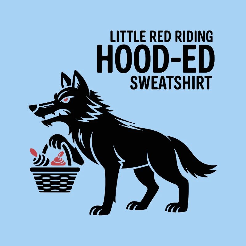 Märchen Wolf mit Korb