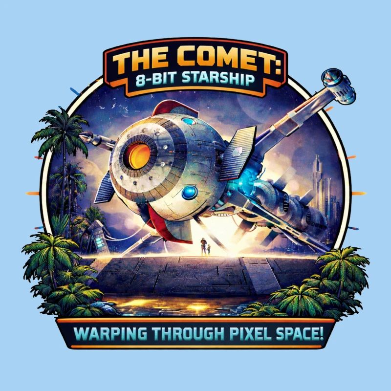 La Comète – Vaisseau 8-Bit