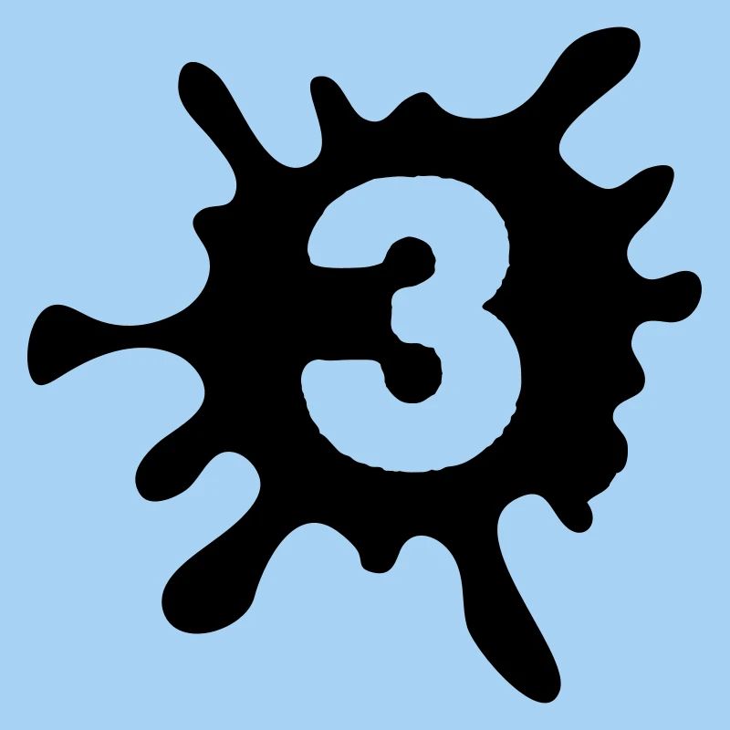 3 Klecks