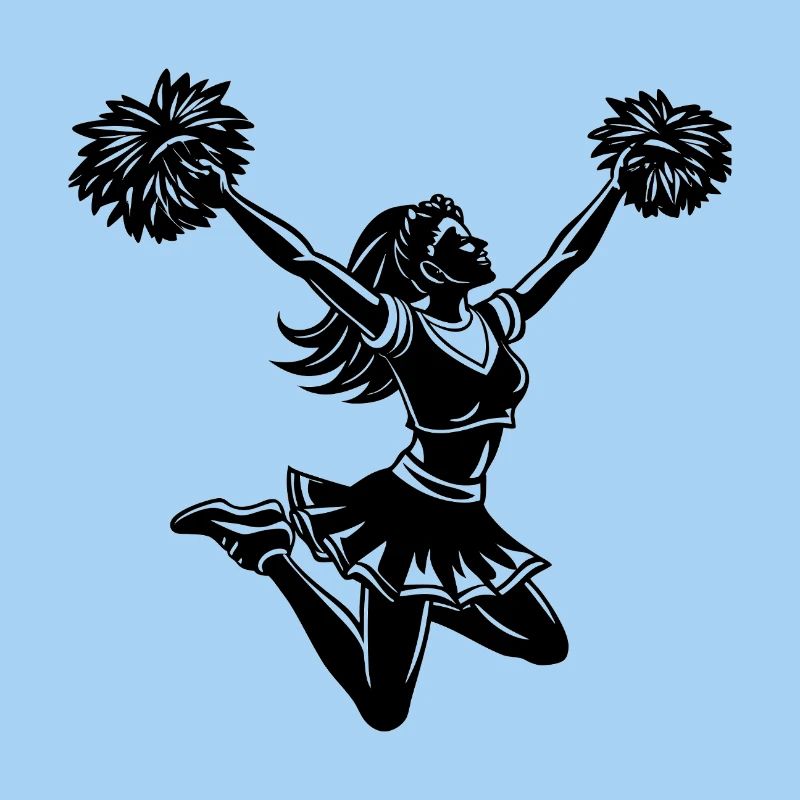 Cheerleader Cheer Jumping