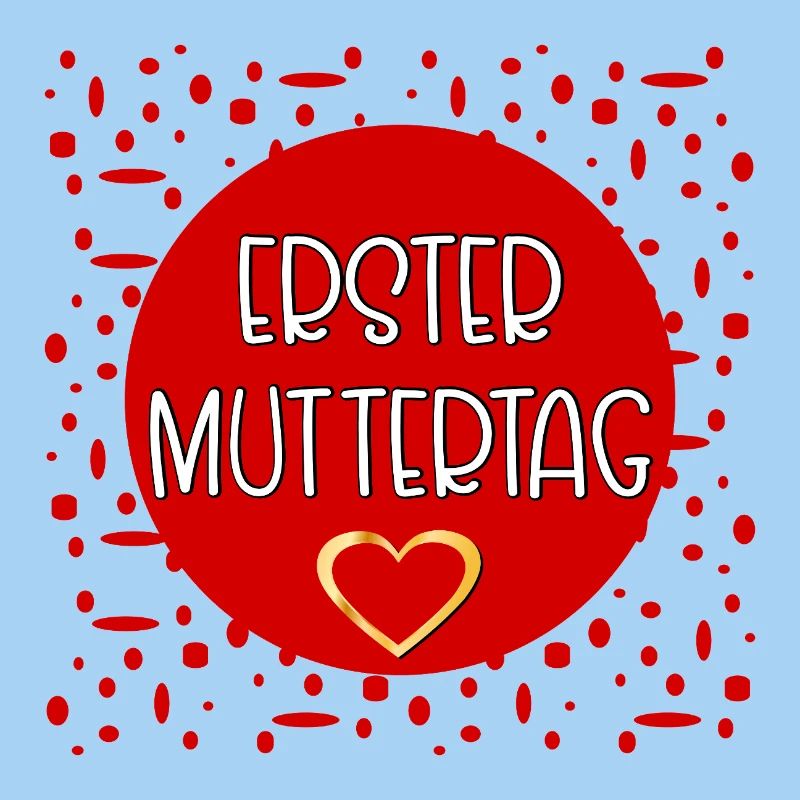 Erster Muttertag Herz